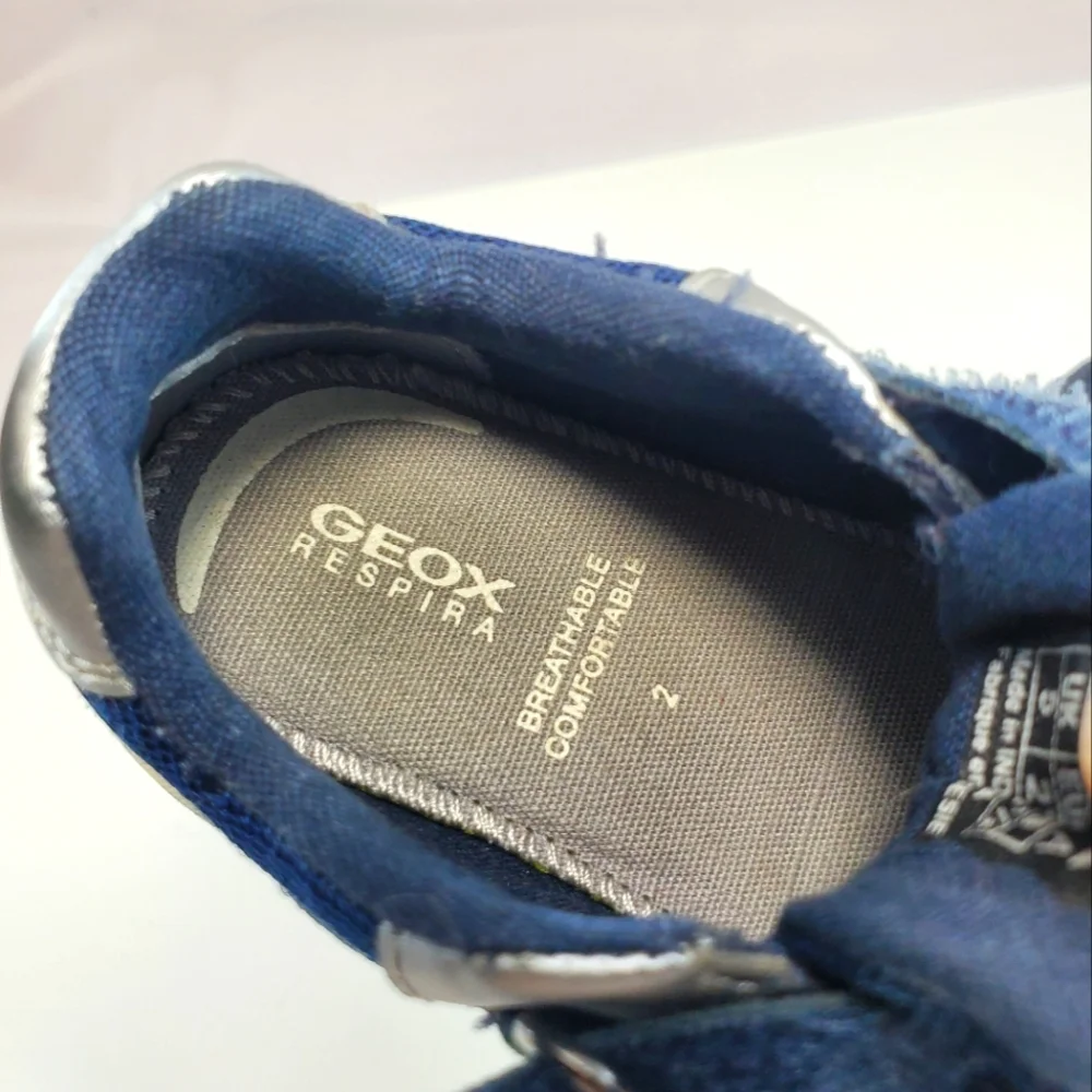 GEOX Baby Boy B Pyrip Trainer Sneakers Sz EU 22 (US 6.5)